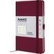 Книга записна Axent Partner 8201-46-A, A5-, 125x195 мм, 96 аркушів, клітинка, тверда обкладинка, винна 8201-46-A фото 2