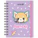 Блокнот на спіралі Kite Aggretsuko AR25-229, А6, 80 аркушів, клітинка