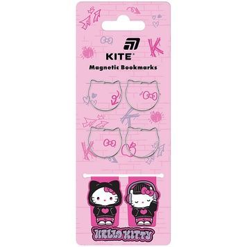 Набір магнітних закладок з фігурними скріпками Kite Hello Kitty HK26-495 HK26-495 фото