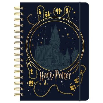 Блокнот на спіралі Kite Harry Potter HP26-190, A5, 80 аркушів, клітинка HP26-190 фото