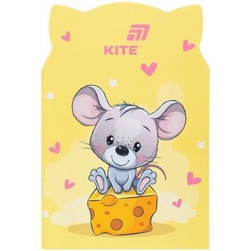Блокнот Kite Cheese Mouse K25-461-4, 48 аркушів, клітинка K25-461-4 фото