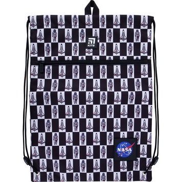 Сумка для взуття з кишенею Kite Education NASA NS21-601L-1 NS21-601L-1 фото
