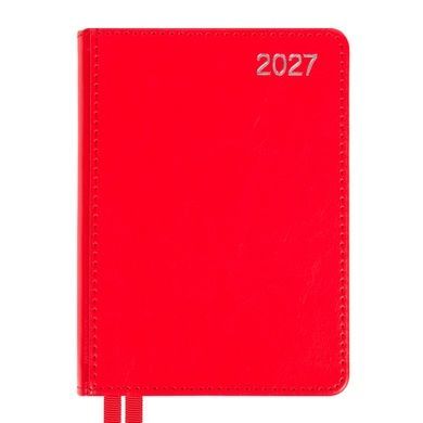 Ежедневник Leo Planner City А6 датированный 2027 твердый красный 352 страницы 252762 фото