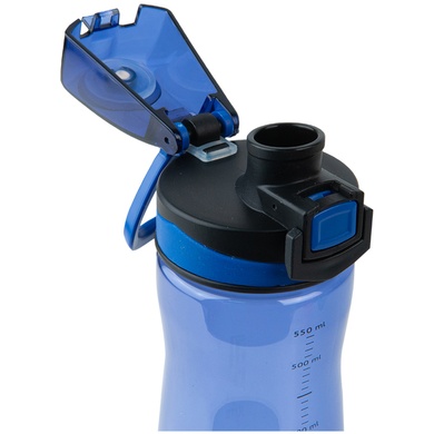 Пляшечка для води Kite K23-395-3, 650 мл, темно-синя K23-395-3 фото