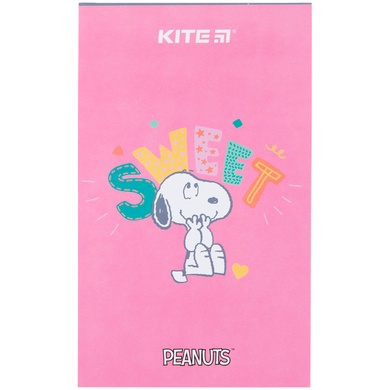 Блокнот-планшет Kite Peanuts Snoopy SN23-195, A6, 50 аркушів, нелінований SN23-195 фото