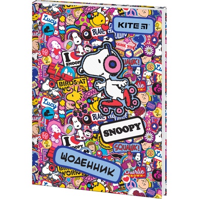 Дневник школьный Kite Snoopy SN22-262-2, твердая обложка SN22-262-2 фото