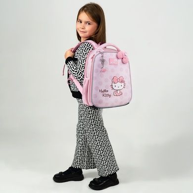 Рюкзак школьный каркасный Kite Education Hello Kitty HK26-555S-2 3в1 HK26-555S-2set фото