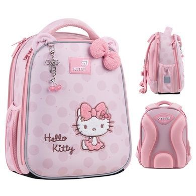 Рюкзак школьный каркасный Kite Education Hello Kitty HK26-555S-2 3в1 HK26-555S-2set фото