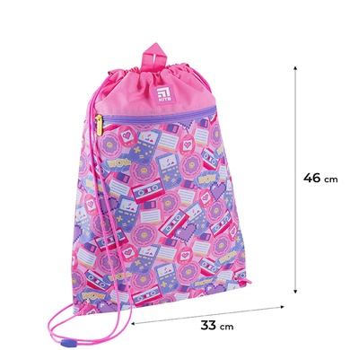 Шкільний набір Kite Love is Love SET_K24-770M-2 (рюкзак, пенал, сумка) SET_K24-770M-2 фото