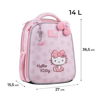Рюкзак школьный каркасный Kite Education Hello Kitty HK26-555S-2 3в1 HK26-555S-2set фото