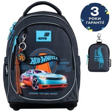 Рюкзак шкільний Kite Education Hot Wheels HW26-724S 3в1 HW26-724Sset фото Рюкзак шкільний Kite Education Hot Wheels HW26-724S 3в1 HW26-724Sset фото