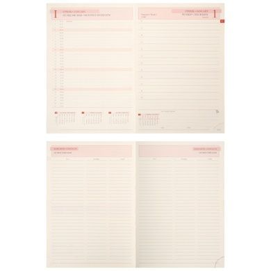 Щоденник-діловий записник А5 Leo Planner датований 2026 "Velvet", м'який, темно-зелений, 368 сторінок (252637) 252637 фото
