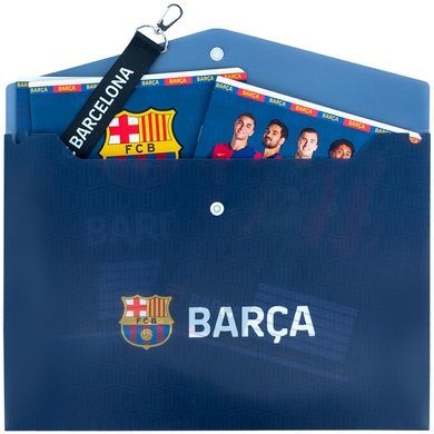 Папка на кнопці Kite FC Barcelona BC25-244, А4 BC25-244 фото
