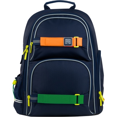 Шкільний набір Wonder Kite SET_WK22-702M-2, темно-синій(рюкзак+сумка) SET_WK22-702M-2 фото