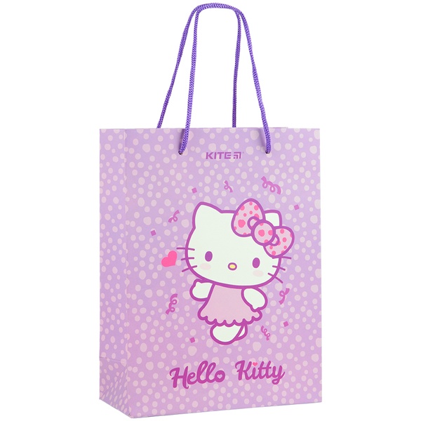 Пакет бумажный подарочный Kite Hello Kitty HK22-265K, 18х24см HK22-265K фото