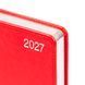 Ежедневник Leo Planner City А6 датированный 2027 твердый красный 352 страницы 252762 фото 3