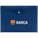 Папка на кнопці Kite FC Barcelona BC25-244, А4