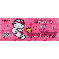 Краски акварельные Kite Hello Kitty HK21-041, 12 цветов