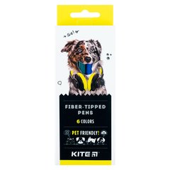 Фломастеры Kite Dogs K22-446, 6 цветов