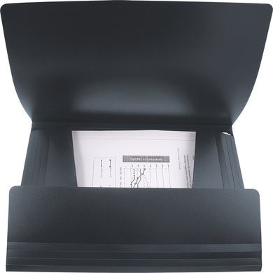 Папка на гумках Axent 1508-03-A, А4, сіра 1508-03-A фото