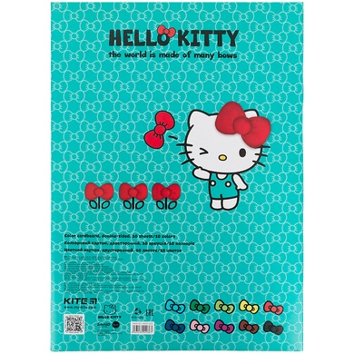 Картон кольоровий двосторонній Kite Hello Kitty HK21-255 HK21-255 фото