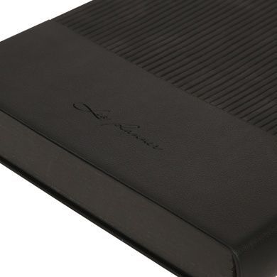 Щоденник-діловий записник А5 Leo Planner датований 2026 "Velvet", м'який, чорний, 368 сторінок (252638) 252638 фото