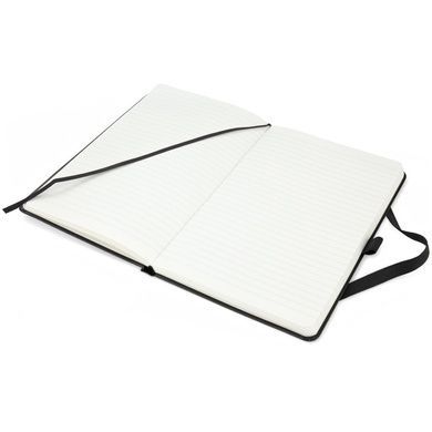 Книга записна Axent Partner 8308-01-A, A5-, 125x195 мм, 96 аркушів, лінія, тверда обкладинка, чорна 8308-01-A фото
