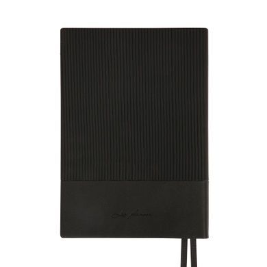 Щоденник-діловий записник А5 Leo Planner датований 2026 "Velvet", м'який, чорний, 368 сторінок (252638) 252638 фото