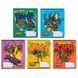 Зошит шкільний Kite Ninja Turtles NT24-236, 18 аркушів, клітинка NT24-236 фото 1