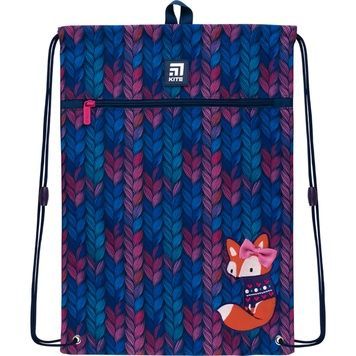 Сумка для взуття з кишенею Kite Education Fox K22-601M-7 K22-601M-7 фото