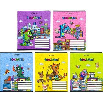 Зошит шкільний Kite tokidoki TK22-232, 12 аркушів, клітинка TK22-232 фото