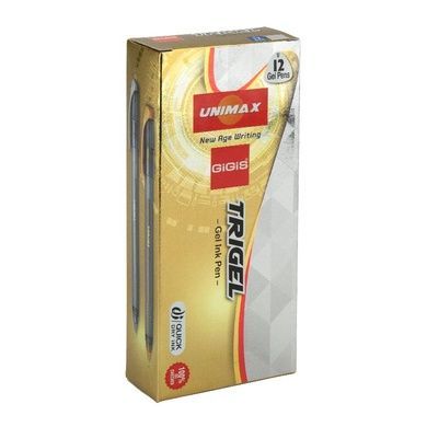 Ручка гелева Trigel-2, срібна UX-131-34 фото