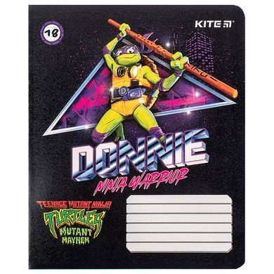 Тетрадь школьная Kite Ninja Turtles NT24-237, 18 листов, в линию NT24-237 фото