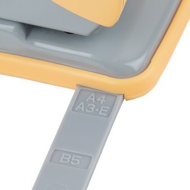 Дырокол для бумаги Axent Exakt-2 3930-26-A, металлический, 30 листов, Earth colors, желтый 3930-26-a фото