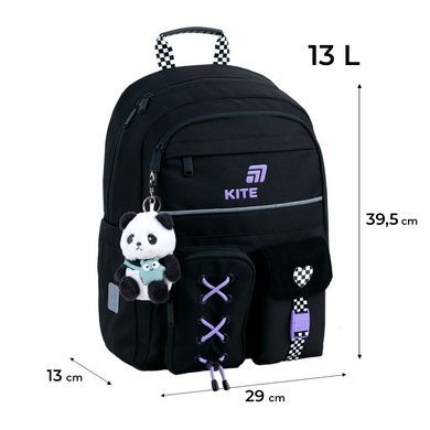 Рюкзак шкільний Kite Education Panda Love K26-584M-2 K26-584M-2 фото