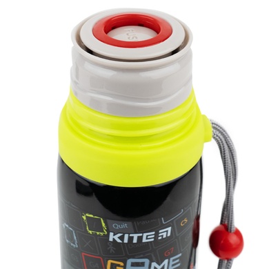 Термос Kite Game 4 Life K21-301-01, 350 мл, чорний K21-301-01 фото