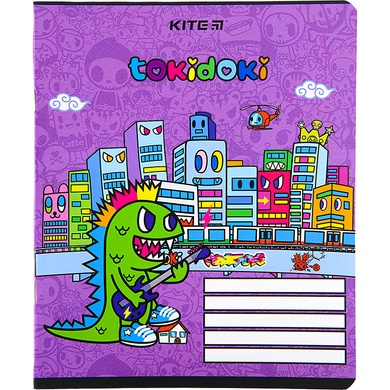 Тетрадь школьная Kite tokidoki TK22-232, 12 листов, клетка TK22-232 фото