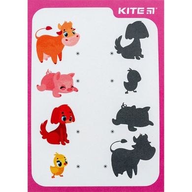 Набор лепи и развивайся Kite K23-326-1, 6 цветов + 5 карточек K23-326-1 фото