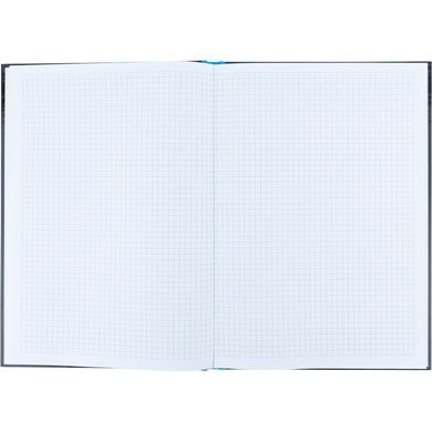 Книга записна Axent Colors 8421-05-A, А4, 80 аркушів, клітинка, блакитна 8421-05-A фото