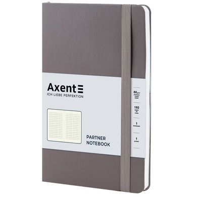 Книга записна Axent Partner Soft Earth Colors 8620-01-A, 125x195 мм, 96 аркушів, коричнева 8620-01-A фото