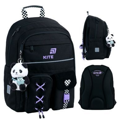 Рюкзак шкільний Kite Education Panda Love K26-584M-2 K26-584M-2 фото