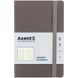 Книга записна Axent Partner Soft Earth Colors 8620-01-A, 125x195 мм, 96 аркушів, коричнева 8620-01-A фото 1