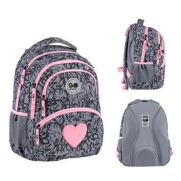 Рюкзак школьний GoPack Education Fluffy Heart GO26-175M-4 GO26-175M-4 фото