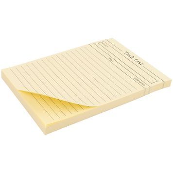 Блок паперу з клейким шаром Axent Task list 2480-01-A 100x150 мм, 100 аркушів 2480-01-A фото