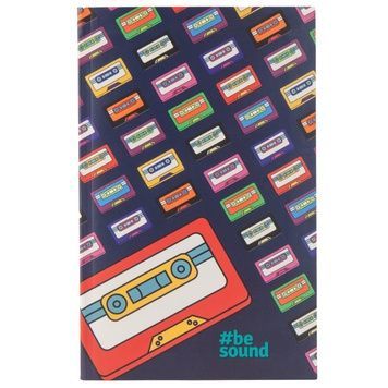 Книга записна інтегр. обкл. В6, 80арк. кл BeSound-3 K19-260-3 фото