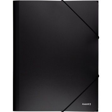 Папка на резинках Axent 1508-01-A, А4, черная 1508-01-A фото