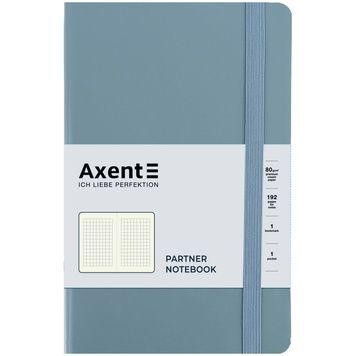 Книга записна Axent Partner Soft Earth Colors 8620-02-A, 125x195 мм, 96 аркушів, синя 8620-02-A фото