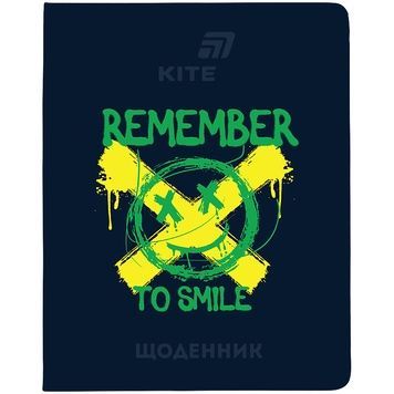 Щоденник шкільний Kite Remember K26-283-3, м'яка обкладинка, PU K26-283-3 фото