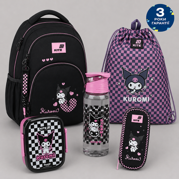 Набіо Kite Education teens Kuromi HK26-905M 5в1 HK26-905Mset фото