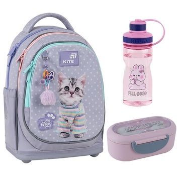 Рюкзак школьный Kite Education Studio Pets SP26-724S 3в1 SP26-724Sset фото